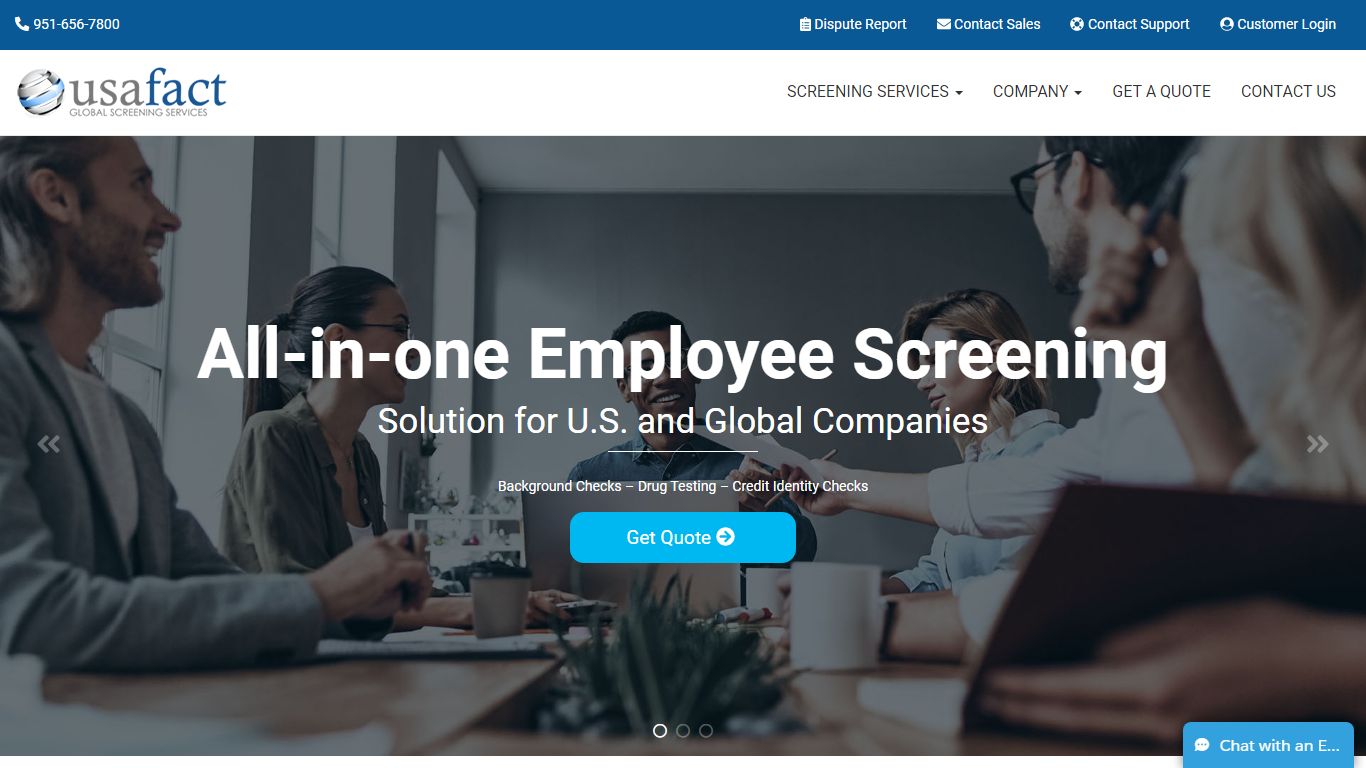 Background Check Service | All-in-One Employee Screening - USAFact